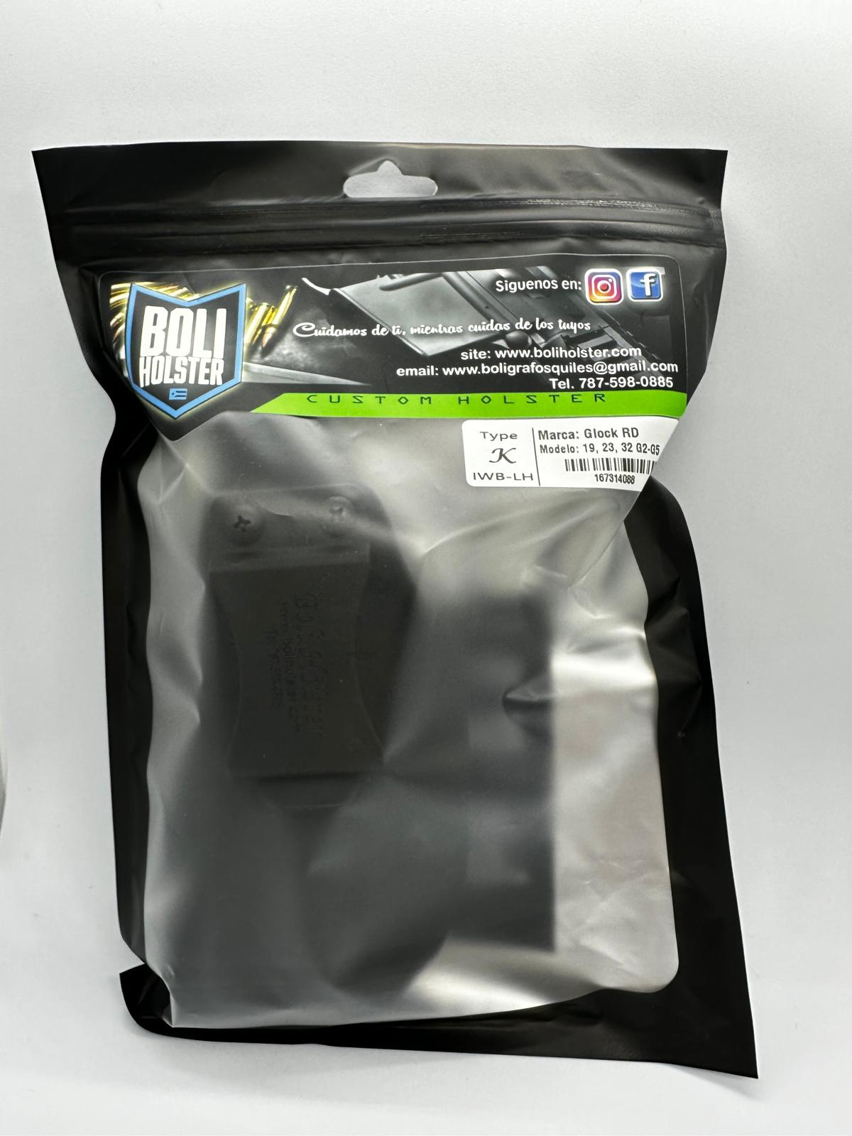 BOLI HOLSTER for Glock RD 19, 23, 32, G2-G5