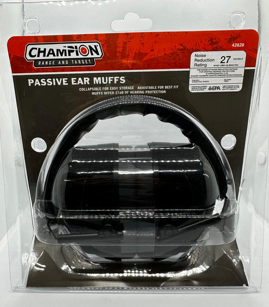 CHAMPION RANGE AND TARGER PASSIVE EAR MUFFS