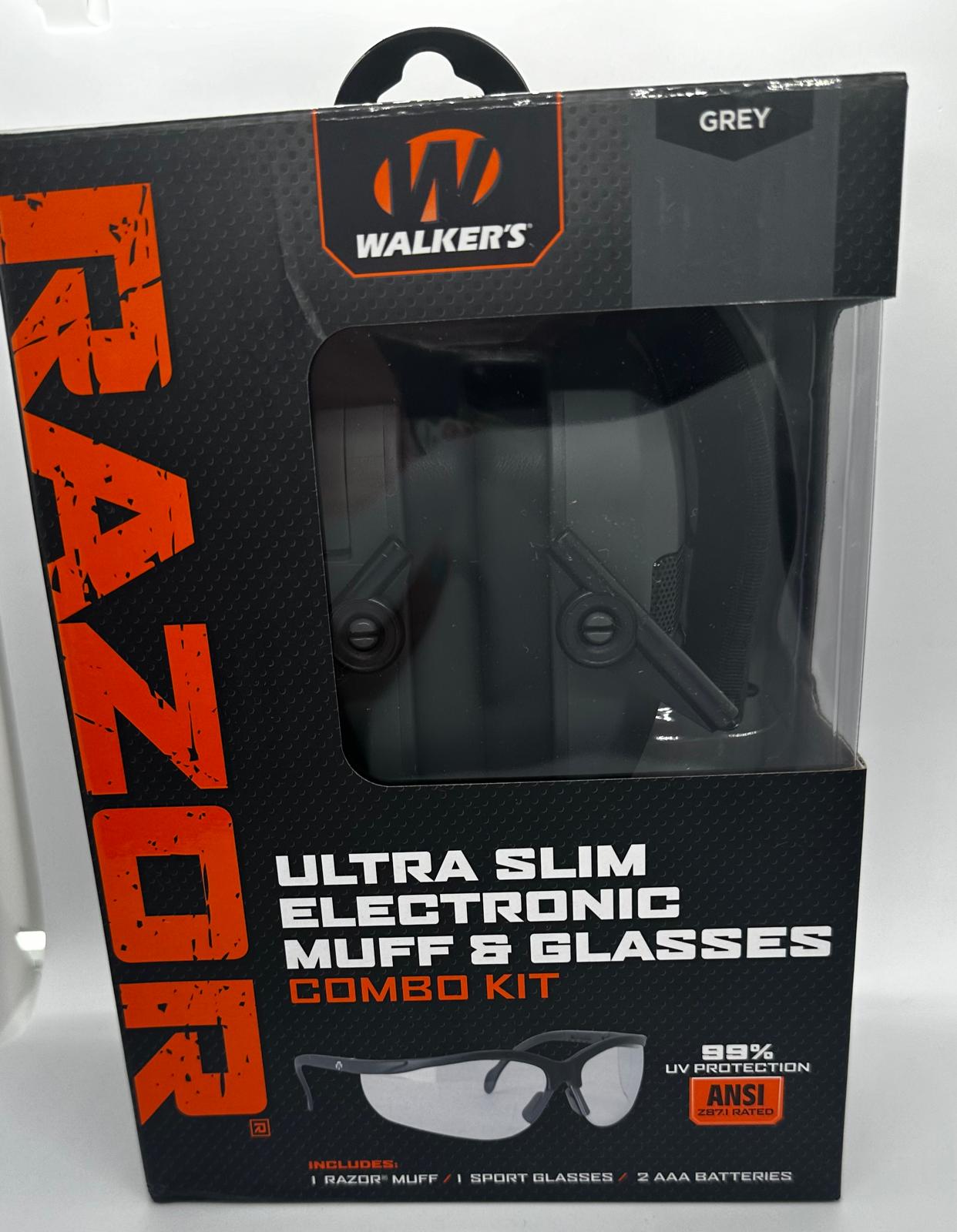 RAZOR ULTRA SLIM ELECTRONIC MUFF & GLASSES COMBO KIT